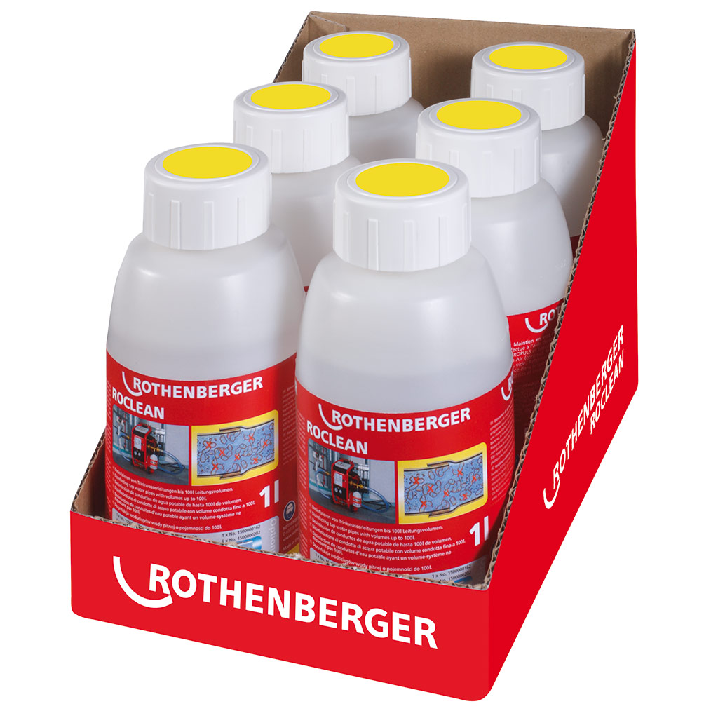 Дезинфекция системы питьевой воды Rothenberger Ropuls Roclean