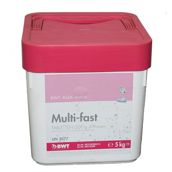 BWT AQA marin Multi-fast Tabletten 200гр, 5кг